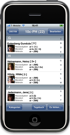 TeacherTool - Screenshot